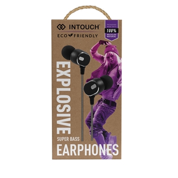 Picture of INTOUCH EXPLOSIVE SUPER BASS METAL HOUSING EARPHON