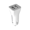 Picture of INTOUCH SILV DUAL C CHARGER 2.1A WHITE