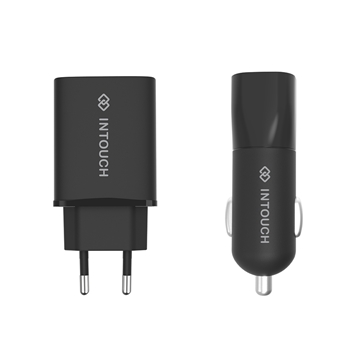 Picture of INTOUCH CHARGER BUNDLE-HOME/CAR 3.1/3.4A DUALUSB