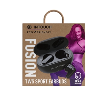Picture of INTOUCH TWS FUSION BUDS PW08 BLACK